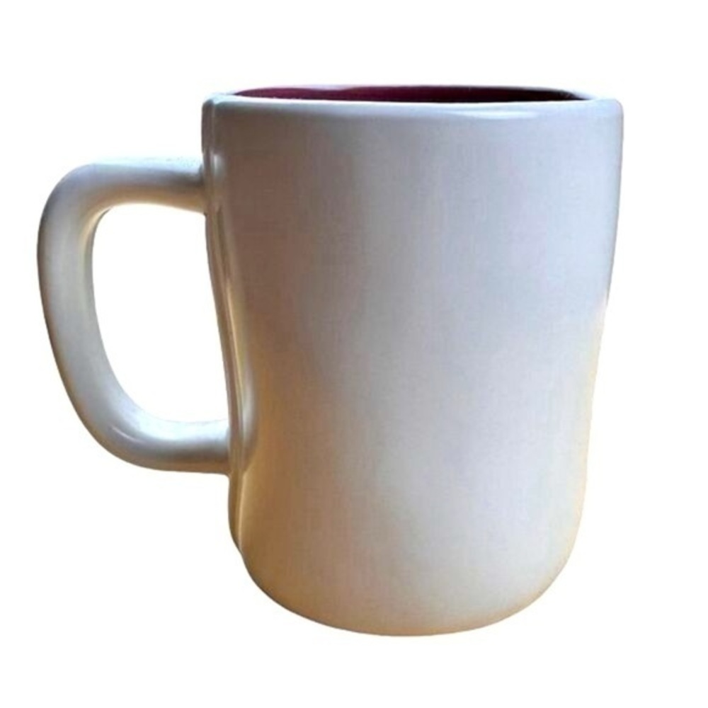 NWT 2/$20 Rae Dunn "APPLE CIDER" White Ceramic Coffee Mugā Fall Holiday Rustic - Picture 3 of 6
